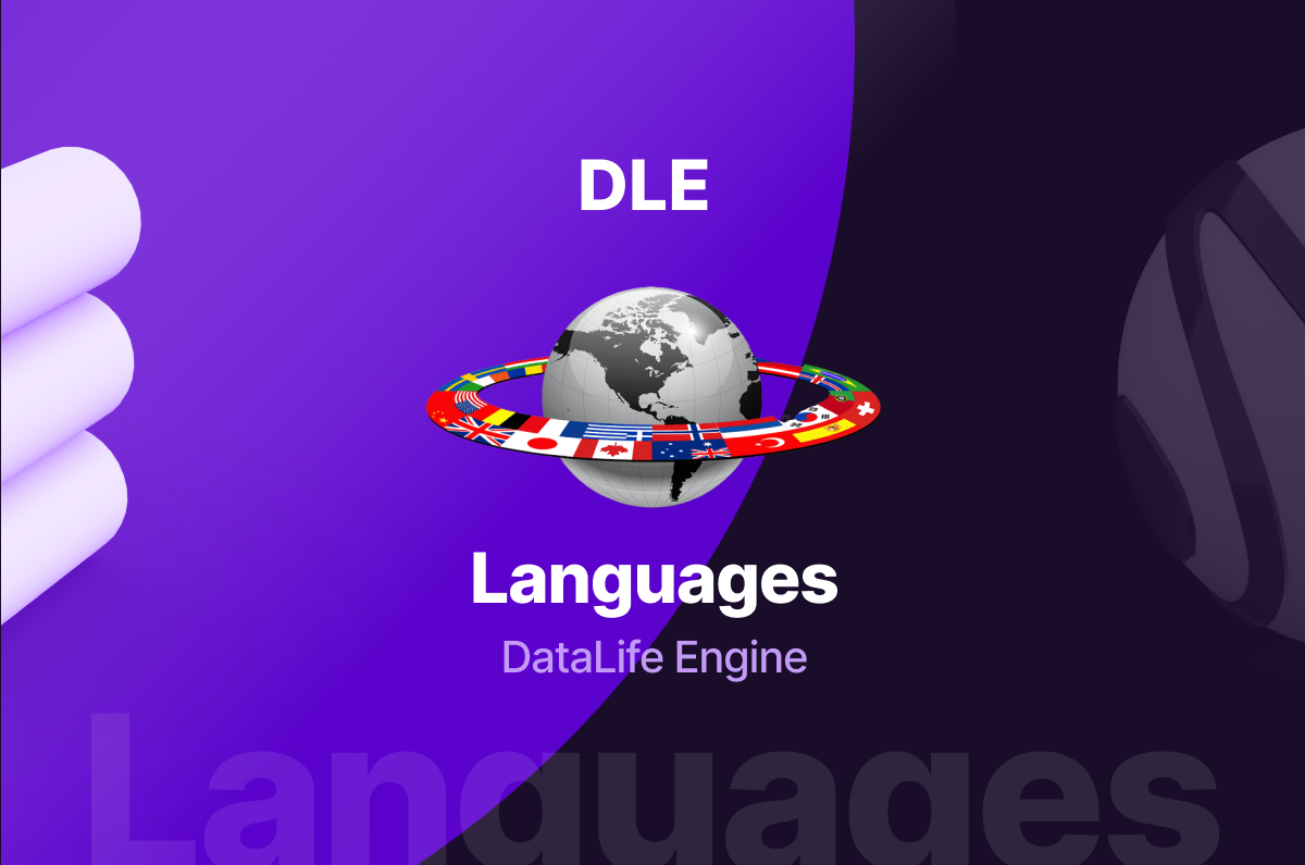 DataLife Engine Languages  Module